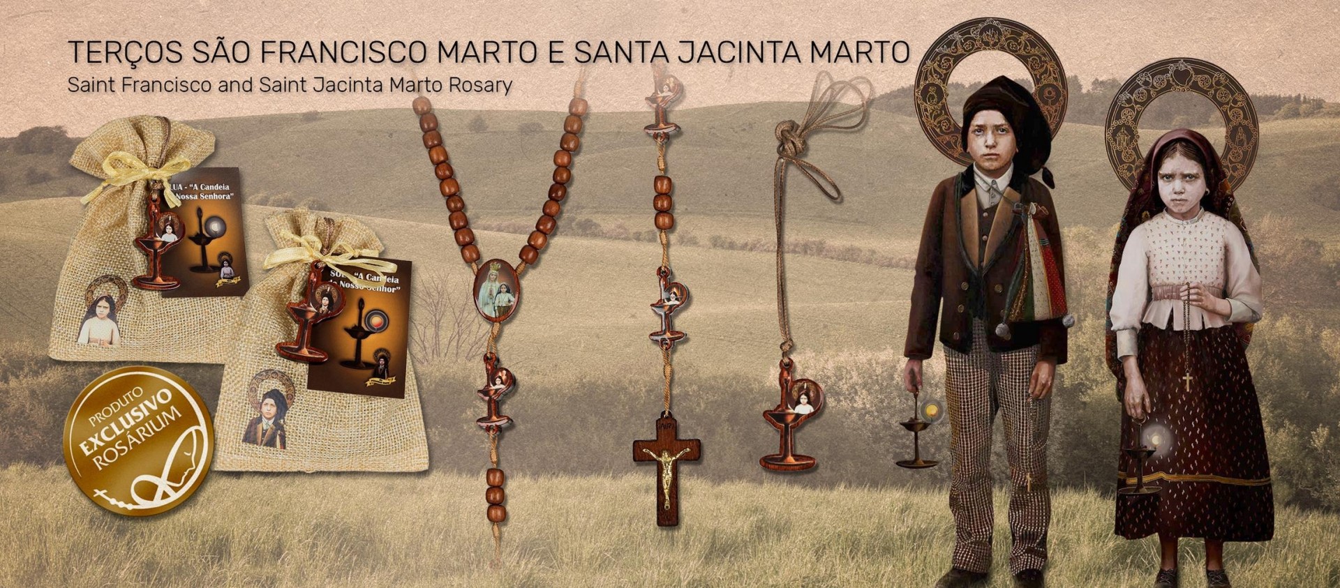 Chapelets de Saint Francisco et Sainte Jacinte Marto