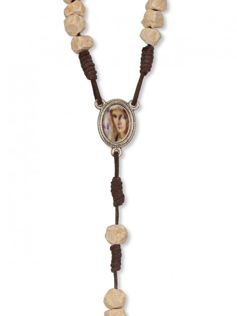 Rosary Stone in Rope