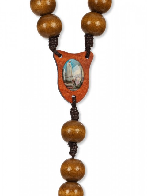 Rosary Wood on Rope