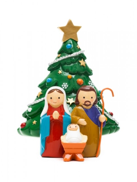 Natal Pinheiro C/ Sagrada Fam�lia 