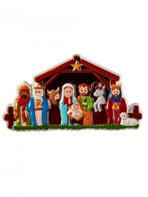 A Nativity Scene Featuring the Wise Men