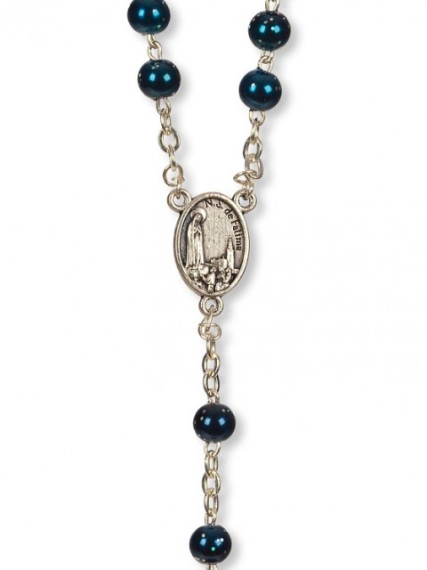 Imitation Pearl Plastic Rosary
